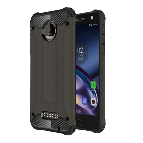 Motorola Moto Z Coque Protection Plastique Café Combinaison ALS18440