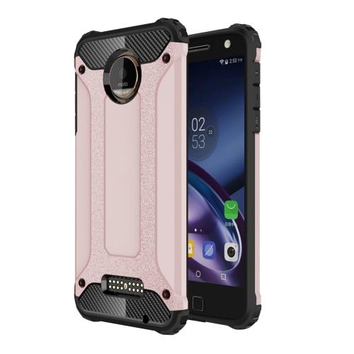 Motorola Moto Z Coque Protection Plastique Rose Combinaison ALS18444