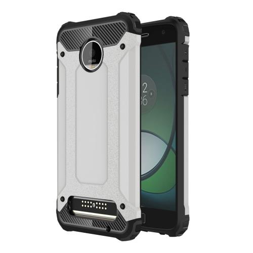 Motorola Moto Z Play Coque Protection Plastique Gris Combinaison ALS18452