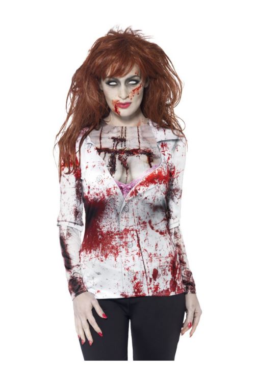 Tee-shirt zombie femme l