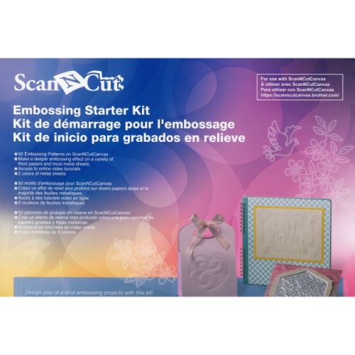 Kit De Dèmarrage D'Embossage Cod.Caebskit1 Brother Scancut Cm840 Cm600