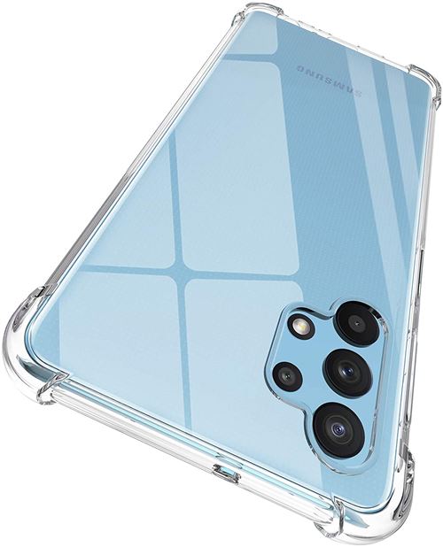 Coque Antichoc Silicone Transparent pour Samsung A32 5G - Phonillico®