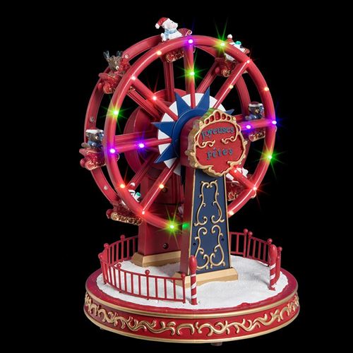 Manège Animé, Lumineux Et Musical Grande Roue