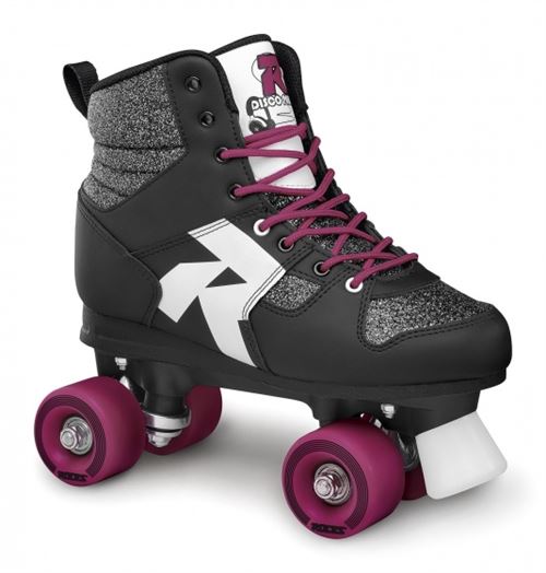 Roces Patin à roulettes Disco Palace Glitter noir taille 37