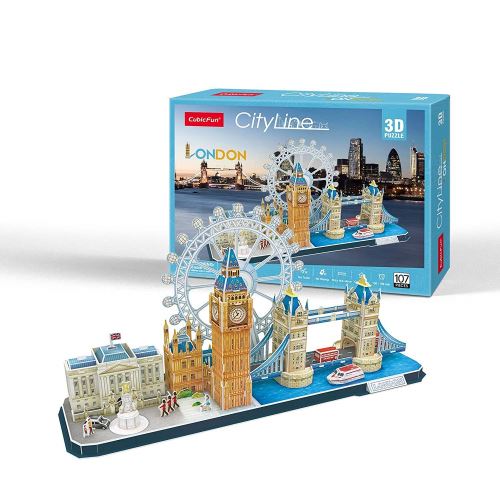 Cubic Fun – Puzzle 3D de la Ville de Londres en Ligne (771mc253)