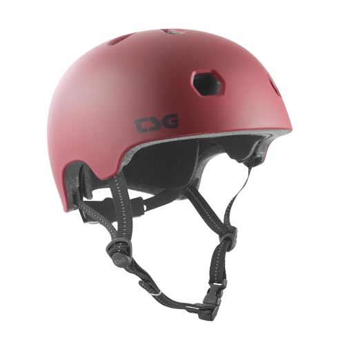 TSG Meta Helmet Satin Oxblood Large / X-Large