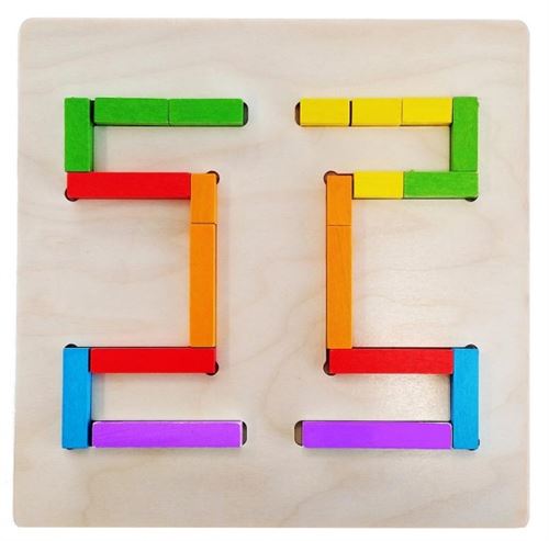 Engelhart jeu d'apprentissage tiges 21 cm