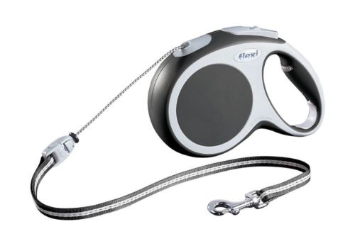Meilleurs prix pour Laisse à enrouleur flexi vario anthracite à corde taille s longueur 5 m chiens < 12 kg