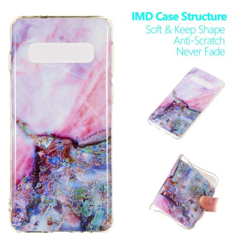 Coque en TPU motif de marbre style H pour votre Samsung Galaxy S10