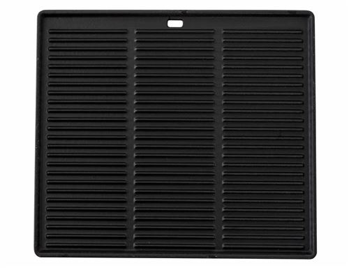Plaque de Cuisson en fer fonte , 45,5 x 35 cm/Anthracite