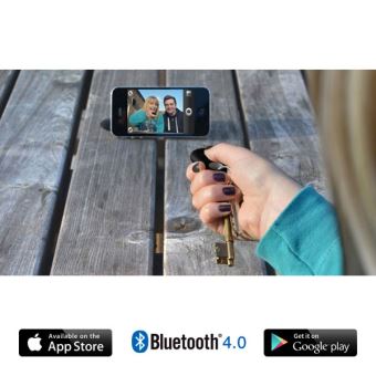 Porte Clé Anti Perte Bluetooth Android iOs Alarme Sonore Télécommande Photo  Vert YONIS