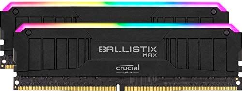 Ballistix MAX RGB - DDR4 - pakket - 16 GB: 2 x 8 GB - DIMM 288-PIN - 4000 MHz / PC4-32000 - CL18 - 1.35 V - niet-gebufferd - niet-ECC - zwart