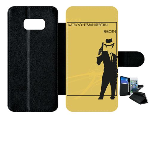 Etui à rabat samsung galaxy s8+ plus katekyo hitman reborn