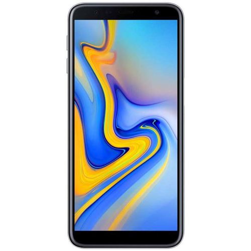 Samsung Galaxy J6+ - 4G smartphone - RAM 3 Go / Mémoire interne 32 Go - microSD slot - Écran LCD - 6 - 1480 x 720 pixels - 2x caméras arrière 13 MP, 5 MP - front camera 8 MP - gris