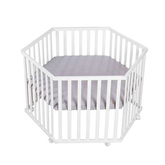 Parc Bebe Hexagonal Roba Fond De Parc Gris Parcs Achat Prix Fnac