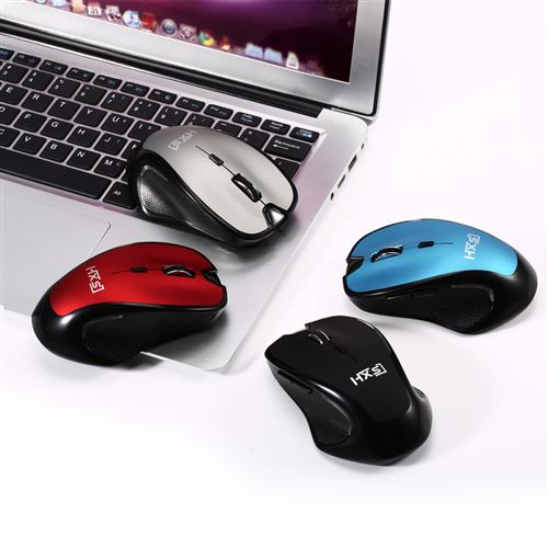 Souris sans fil 2.4g avec récepteur USB, 1600 dpi, souris sans fil  silencieuse et plate pour PC, ordinateur portable, Macbook, bureau à  domicile