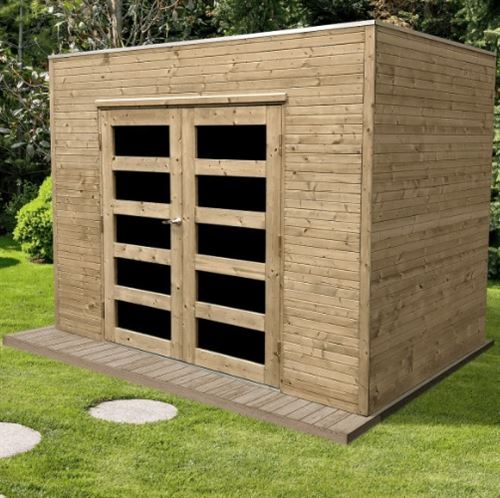 Solid Abri de jardin bois CAPRI 19 mm 575 m²