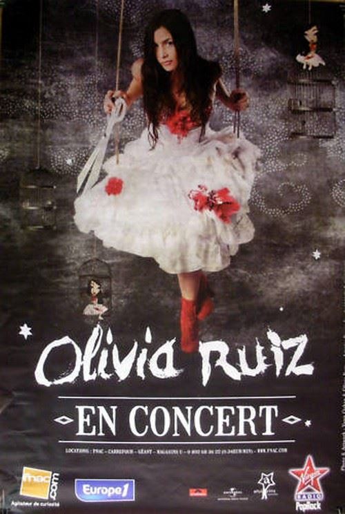 Olivia Ruiz - 80x120 cm - AFFICHE / POSTER État correct - N/A reconditionné disponible sur Fnac