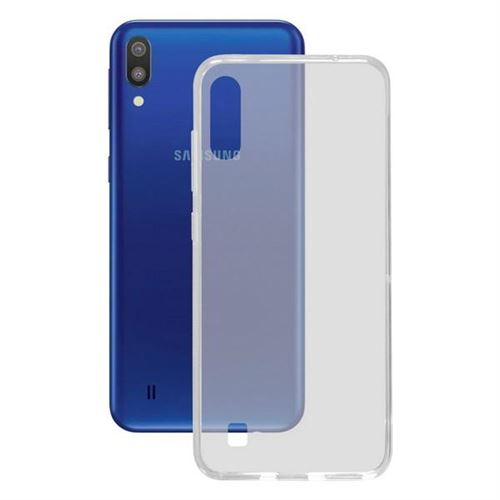 Protection pour téléphone portable Samsung Galaxy M10 Flex TPU Transparent Flexible