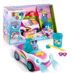 DOUGHN GO Voiture rose et personnage en pate a modeler a creer - DP 027