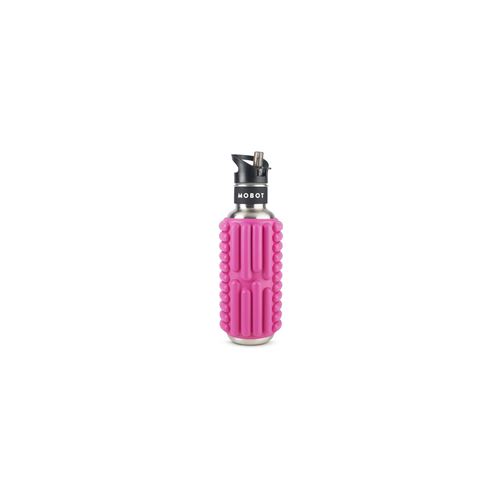 Bouteille de sport - Mobot - Fonction 2 en 1 rouleau de massage - Rose