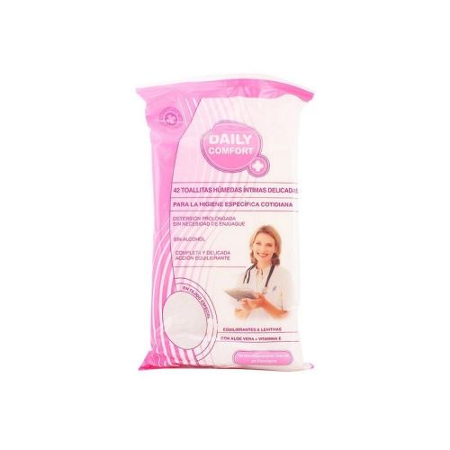 Lingettes Humides Hygiène Intime Daily Comfort (42 uds)