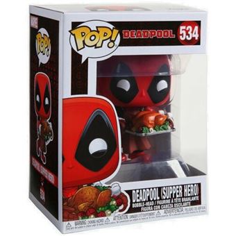 Figurine Funko Pop Marvel Holiday Deadpool