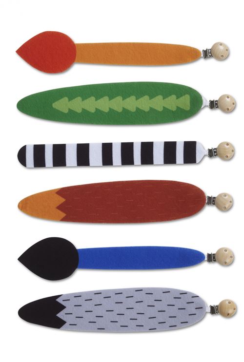 BS Toys &eacute;tiquette queues d'animaux 30 cm 6-pi&egrave;ces