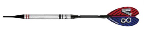 Bull´s flèches à fléchettes pointe V8 V1molle 90% poids tungstène 18