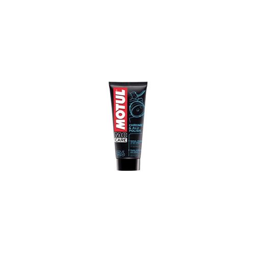 Nettoyant MOTUL E6 Chrome et Alu polish tube 100ml