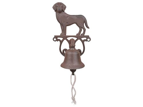 Cloche de porte en fonte Petit chien Esschert Design