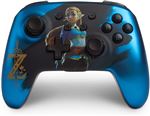 Manette sans fil pour Nintendo Switch Chrome Zelda