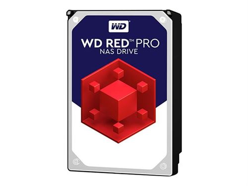 WESTERN DIGITAL WD Red Pro WD8001FFWX - Disque dur - 8 To - interne - 3.5"" - SATA 6Gb/s - 7200 tours/min - m&eacute;moire tampon : 128 Mo 