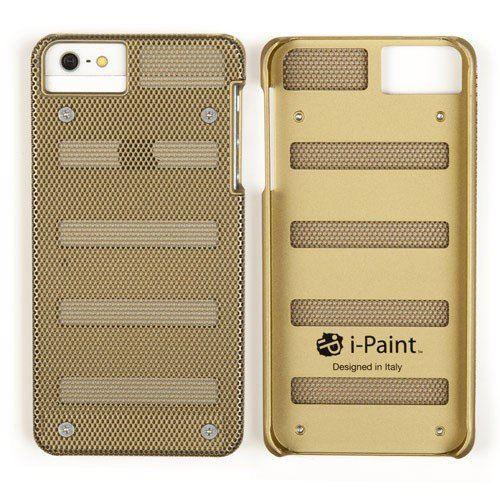 i-Paint Metal Case Coque pour iPhone 5/5S Or