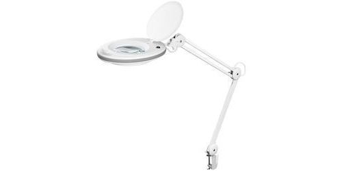 Lampe-loupe LED avec support à pince FixPoint 1,75 x (3 dioptries) 90 LED