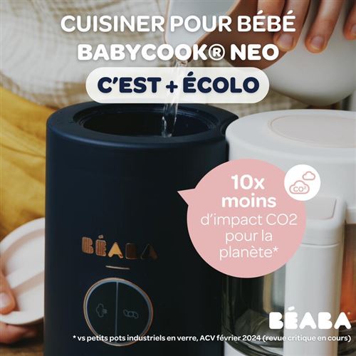 Robot Cuiseur Mixeur Beaba Pour Bebe Babycook Neo Bleu Marine Produits Bebes Fnac