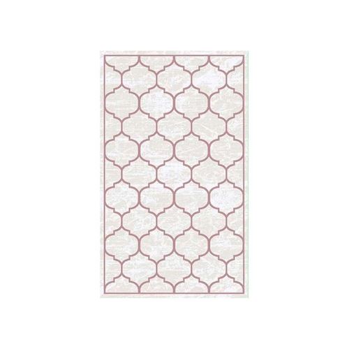 nazar tapis de salon tuana - 160 x 230 cm - rose