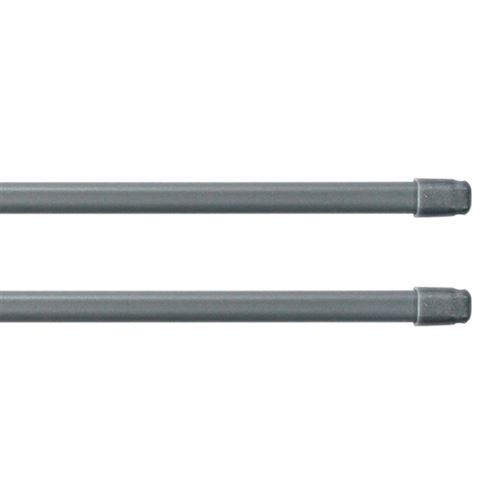 Paris Prix Gris Lot De 2 Tringles Extensibles "Lio" 80-110Cm