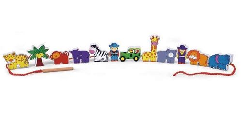 Viga Toys blocs de badigeonnage pour zoo 12 pièces multicolores