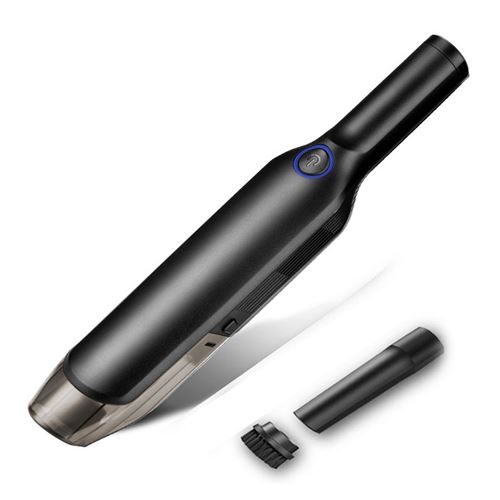 Mini aspirateur à main Z101 portable Sans fil pour voiture et maison -noir