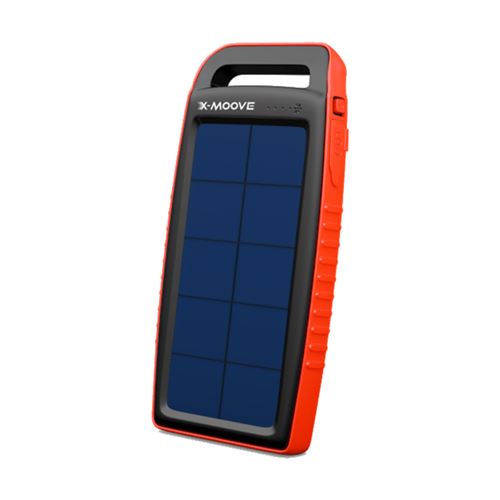 Zonne externe batterij Pocket X-Moove Solargo PowerBank 15.000 mAh