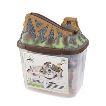 KidKraft Bucket Top Construction Train Set Circuit trains