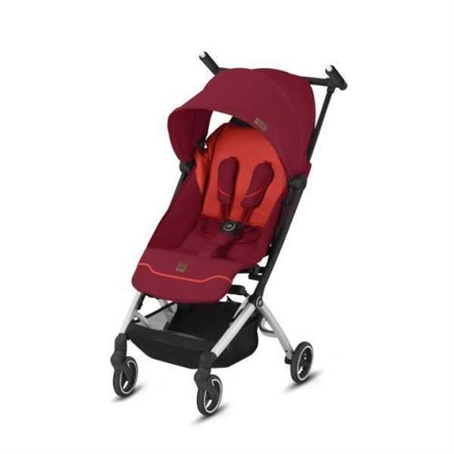 GB Poussette Gold Pockit+ All City Rose - Rouge