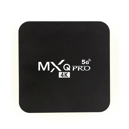 Non Communiqué Lecteur Multimédia Tv Box Mxq Pro Rk3229 4K 2.4G/5Ghz Wifi Quad Core 1G+8G Android 9.0