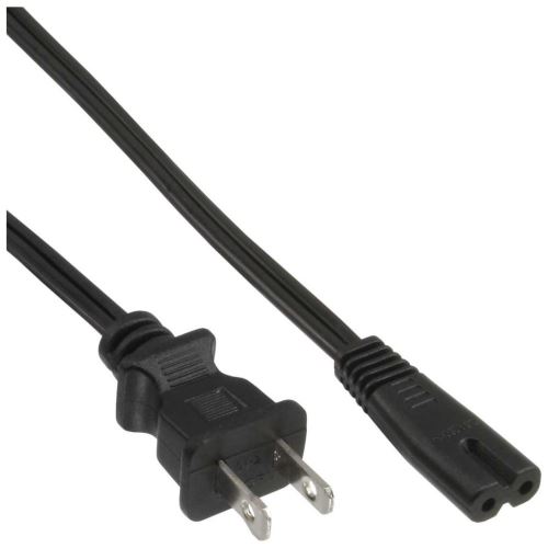 Câble d'alimentation USA, Euro8, noir, 1,0m