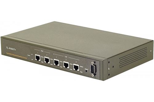 TP-Link TL-R480T+ - Router - 3-poorts switch - WAN-poorten: 2