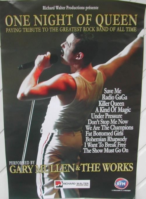 One Night Of Queen - 42x60 cm - AFFICHE / POSTER