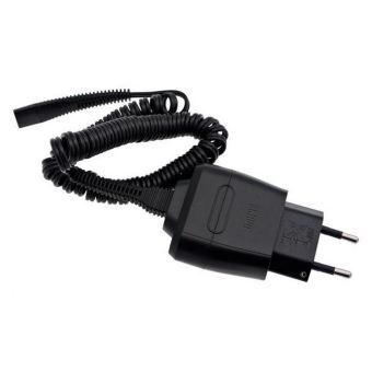 Prise transformateur avec fil noir (104463-25670) Rasoir, tondeuse 81483400 BRAUN - 104463_3662894878973 - 1
