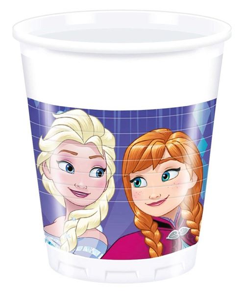Procos 87896 Party Harnais Frozen Snowflakes, Gobelet, One Size