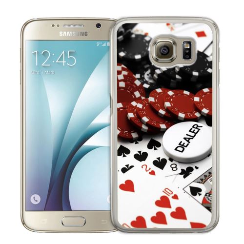 Coque pour Samsung Galaxy S7 poker dealer
